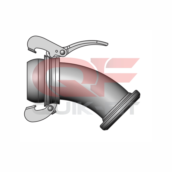 6″ / 159MM 45 Degree Bend
