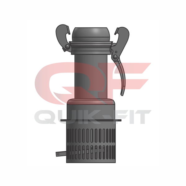 8″ / 194MM Strainer and Footvalve with Male