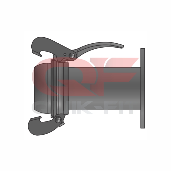 5″ / 133MM Male With Flange